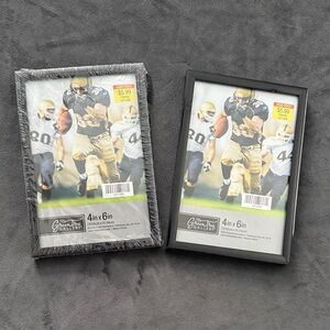 Green Tree Gallery 4x6 Black Picture Frame Set